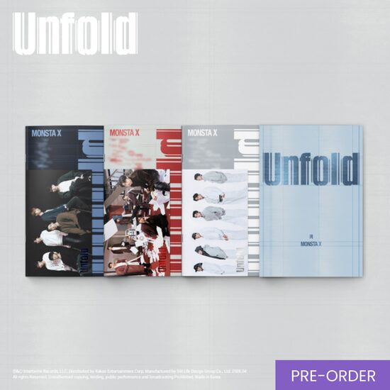 {PRE-ORDER} MONSTA X - English Album [Unfold] (Standard Ver.)